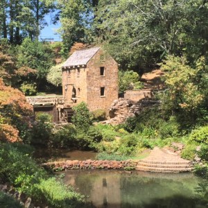 We picnicked at this old mill in Little Rock. Isn't it lovely?
